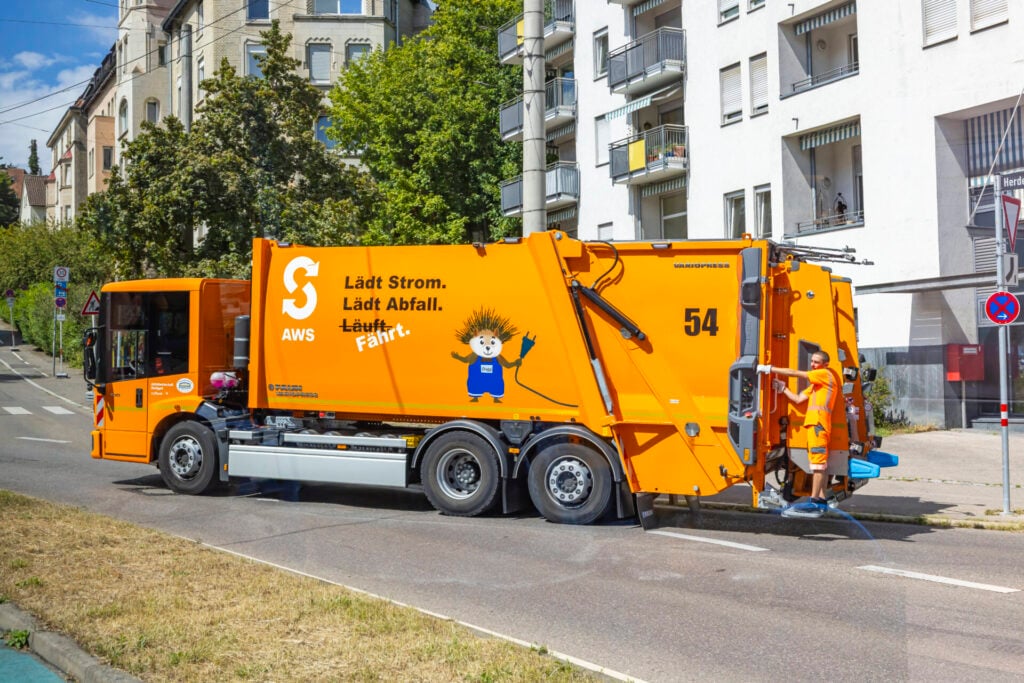 Mit 744.000 Euro vom Bund gefördert: Heidelberger Wasserstoff-Müllwagen wird auf Diesel umgebaut